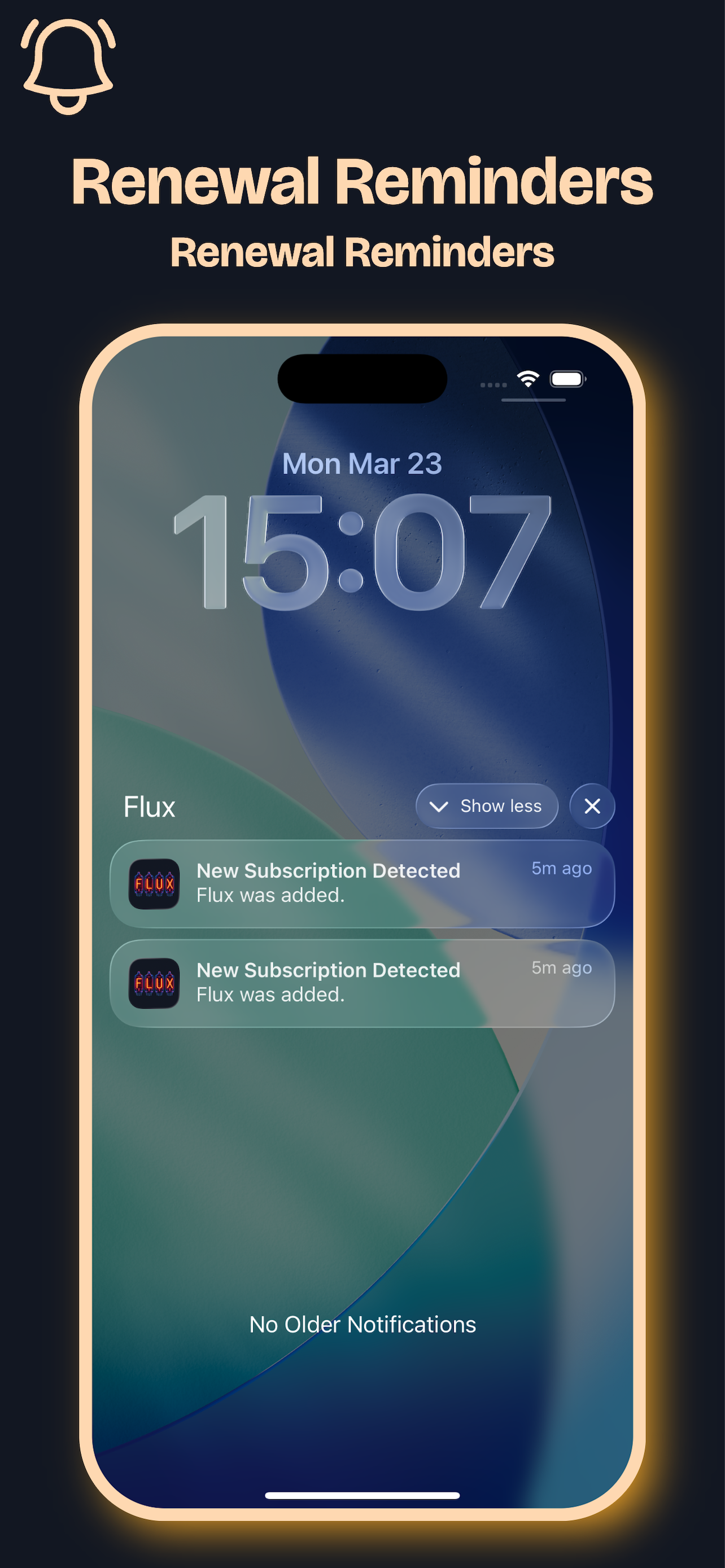 Renewal Reminders screenshot